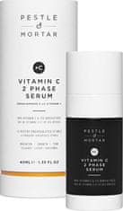 Pestle & Mortar Dvofazni serum za kožo Vitamin C (Two Phase Serum) 40 ml