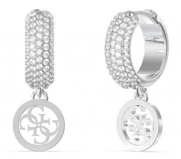 Guess Elegantni prstani Crazy Earrings JUBE03301JWRHT/U