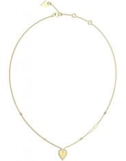 Guess Ženska pozlačena ogrlica Love Me Tender JUBN03241JWYGT/U