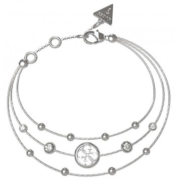 Guess Trojna jeklena zapestnica Perfect Illusion JUBB03377JWRH