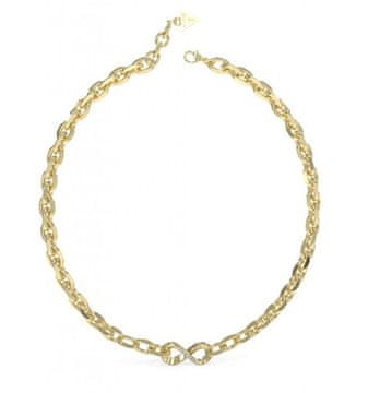 Guess Pozlačena ogrlica Endless Dream Statement JUBN03274JWYGT/U