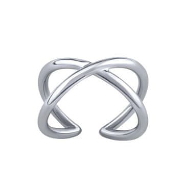 Silvego Ujemanje odprt srebrni prstan Arin Infinity RMM22726