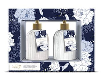 Grace Cole Darilni set za nego rok Pivo, Peach & Raspberry 2 kom