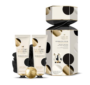 Grace Cole Darilni set za nego telesa Pear & Nectarine flower 4 kosi