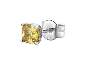 Brosway Eleganten srebrn enojni uhan s cirkoni Fancy FEY06