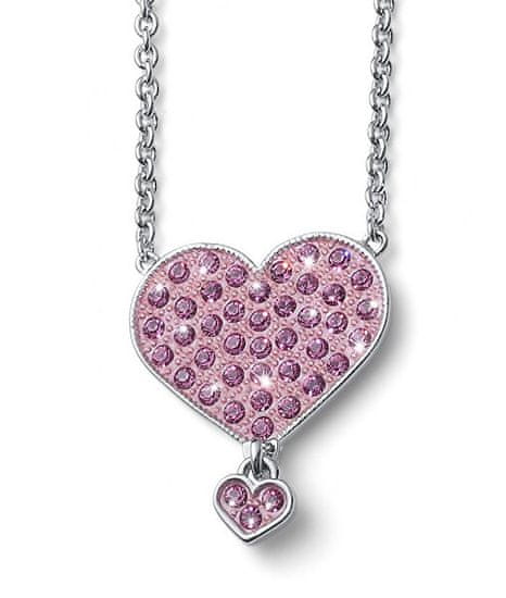 L.O.L. Surprise! Nežna ogrlica za deklice Dreamheart s kristali L1002PIN