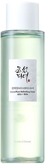 Piling tonik z AHA in BHA kislinami Green Plum (Refreshing Toner) 150 ml