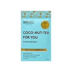 Delhicious Piling za telo Coco-Nut-Tea For You ( Coconut Black Tea Body Scrub) 100 g