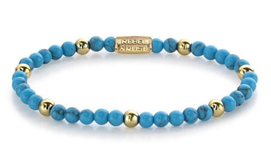 Rebel & Rose Turquoise Delight zapestnica s perlicami RR-40059-G
