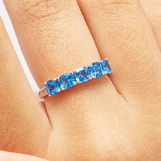 Brosway Eleganten srebrn prstan s cirkoni Fancy FFB14 (Obseg 54 mm)