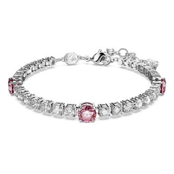 Swarovski Bleščeča zapestnica s kristali Matrix Tennis 5666421