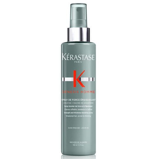 Kérastase Pršilo za krepitev in zgostitev oslabljenih las K Genesis Homme (Thickening Spray) 150 ml