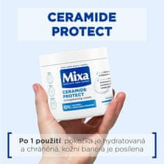 Mixa Krepilna nega telesa za zelo suho kožo Ceramide Protect (Krepilna krema) 400 ml