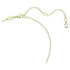 Swarovski Elegantna pozlačena ogrlica s kristali Matrix 5677141