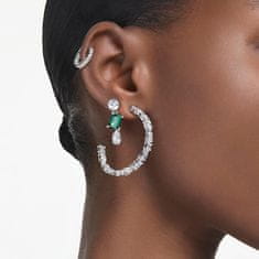 Swarovski Luksuzni okrogli uhani s kristali Mesmera 5672834