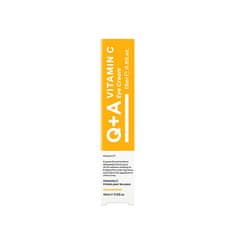Q+A Krema za oči z vitaminom C Q+A (Eye Cream) 15 ml