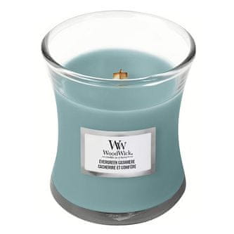 Woodwick Dišeča vaza za sveče Evergreen Cashmere 275 g