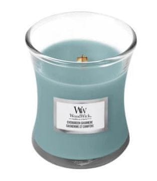 Woodwick Dišeča vaza za sveče Evergreen Cashmere 85 g