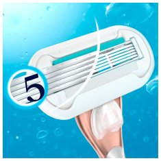 Gillette Brivnik Venus Deluxe Smooth Sensitive Rose Gold + 3 glave
