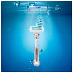 Gillette Brivnik Venus Deluxe Smooth Sensitive Rose Gold + 3 glave
