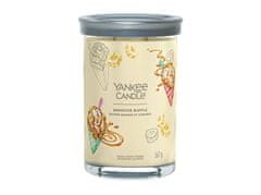 Yankee Candle Aroma sveča Signature tumbler velika Banoffee Waffle 567 g