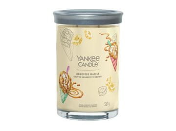 Yankee Candle Aroma sveča Signature tumbler velika Banoffee Waffle 567 g