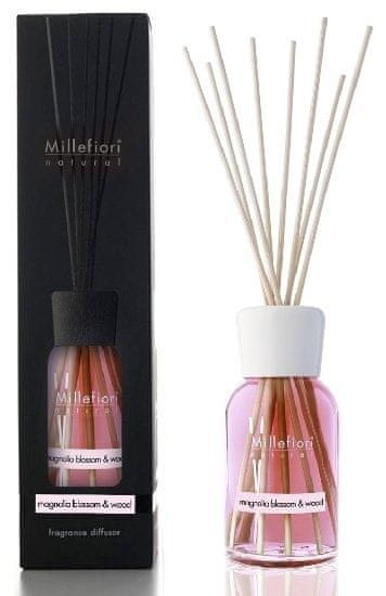 Millefiori Milano Aroma difuzor Naravni cvet magnolije in lesa 500 ml