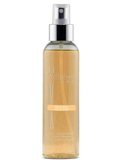 Millefiori Milano Sprej za dom Natural Lime & vetiver 150 ml