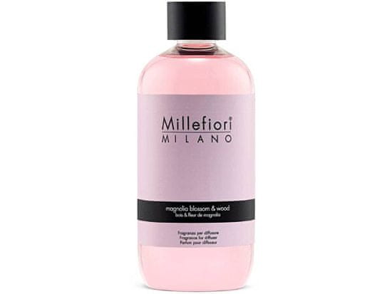 Millefiori Milano Polnilo za aromo difuzorja Natural Magnolia Flowers & Wood 250 ml