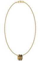 Guess Elegantna pozlačena ogrlica za moške Legacy JUMN03208JWYGBKT/U