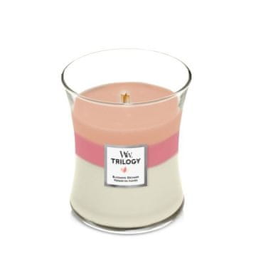 Woodwick Vaza za dišeče sveče Trilogy Blooming Orchard 275 g