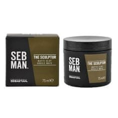 Seb Man Matirna glina za lase The Sculptor (Matte Clay) 75 ml