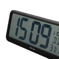 PRIM Radijsko vodena digitalna stenska ura PRIM Radio Nika E01.4298.90