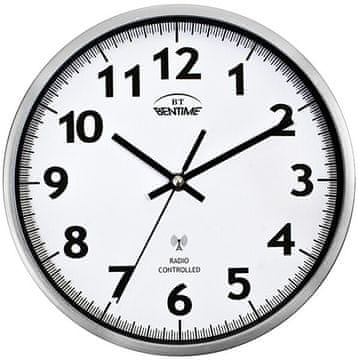 Bentime Radijsko vodena stenska ura H34-SW8011RS