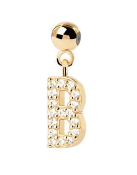 PDPAOLA Pozlačeni obeski "B" CH01-051-U