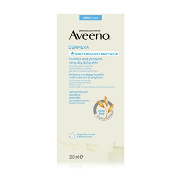 Aveeno Mehčalni gel za prhanje brez parfuma Dermexa (Daily Emollient Body Wash) 300 ml
