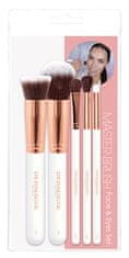 Dermacol Rose Gold D51, D55, D81, D82, D83 Set kozmetičnih čopičev