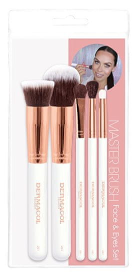 Dermacol Rose Gold D51, D55, D81, D82, D83 Set kozmetičnih čopičev