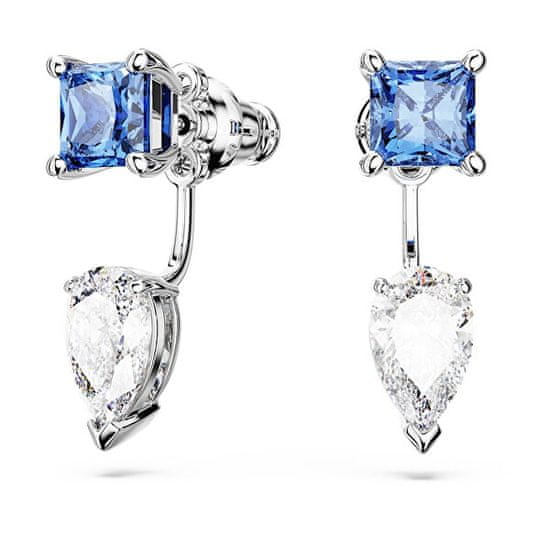 Swarovski Elegantni uhani 2v1 s kristali Swarovski Mesmera 5665767