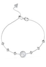 Guess Očarljiva jeklena zapestnica 4G Crush JUBB04156JWRHT/U