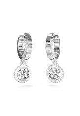 Guess Elegantni jekleni uhani s cirkoni 4G Crush JUBE04165JWRHT/U