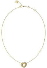 Guess Elegantna pozlačena ogrlica Perfect JUBN04062JWYGT/U