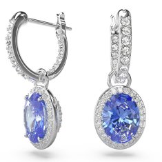 Swarovski Bleščeči uhani prstani z obeski 2v1 Constella 5671817