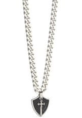 Guess Moška modna jeklena ogrlica South Elemeda JUMN04019JWSTBKT/U