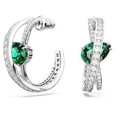 Swarovski Očarljivi obročasti uhani s kristali Hyperbola 5665334