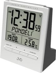 JVD Radijsko vodena digitalna budilka s termometrom RB9299.1