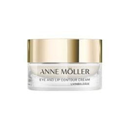 Anne Moller Krema za konture okoli oči in ustnic Livingoldâge (Eye & Lip Contour Cream) 15 ml