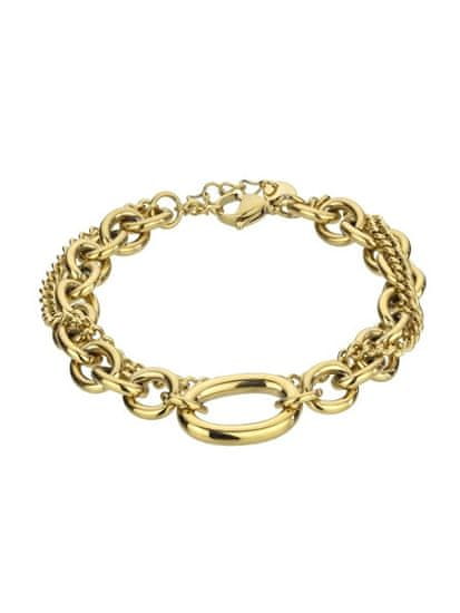 Marc Malone Pozlačena zapestnica z verižico Hayden Gold Bracelet MCB23064G