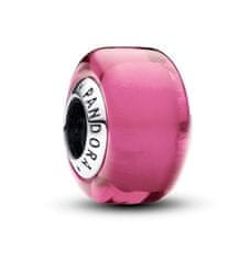 Pandora Roza steklena perla 793107C00