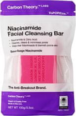 Carbon Theory Niacinamidno čistilno milo za obraz (Facial Cleansing Bar) 100 g
